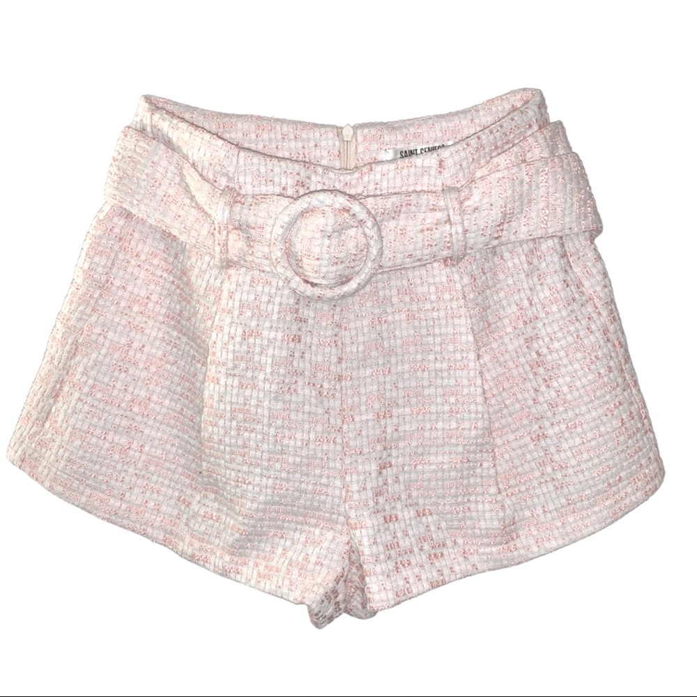 CLOSET CLOSING SALE - SAINT GENIES TWEED SHORTS